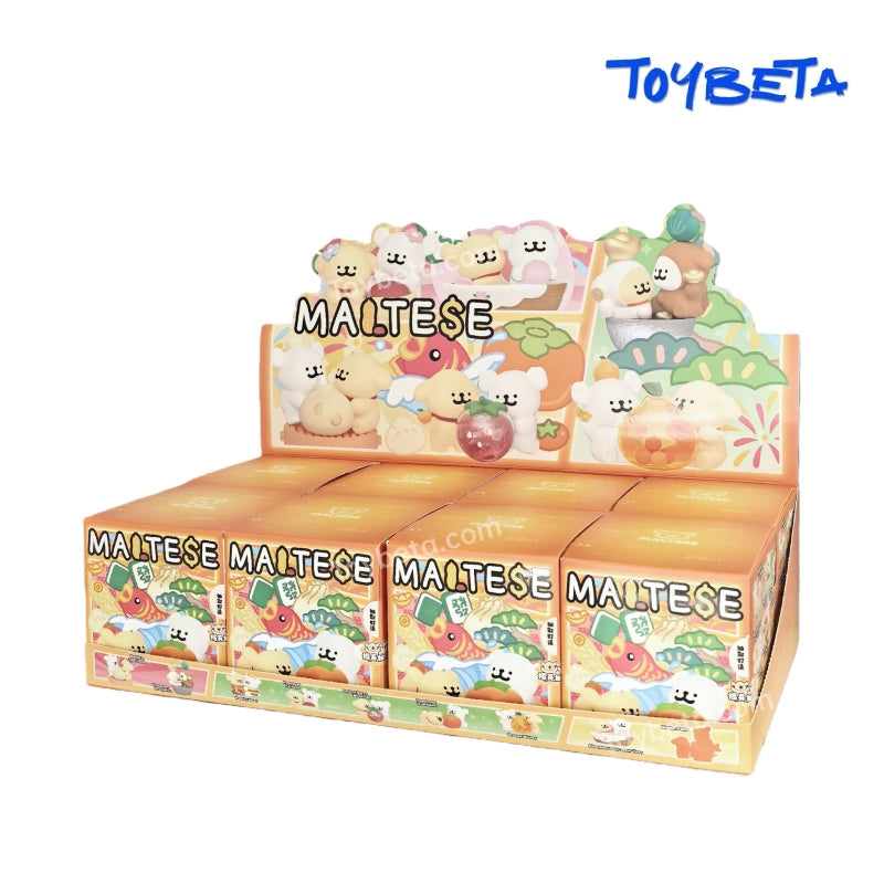 Maltese Lucky Paws Series Blind Box Figures