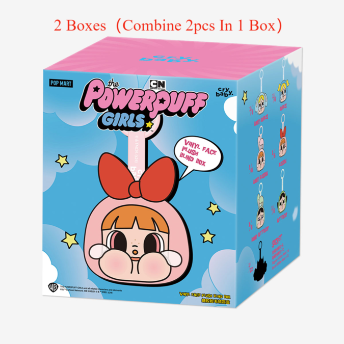 CRYBABY × Powerpuff Girls Series-Vinyl Face Plush Blind Box