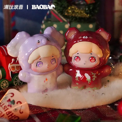 BaoBao's Pet Store Christmas Carnival Series Mini Blind Box Figures（2 PC）