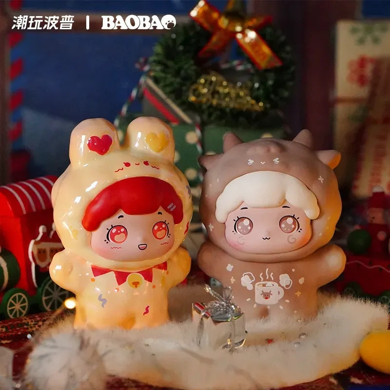 BaoBao's Pet Store Christmas Carnival Series Mini Blind Box Figures（2 PC）