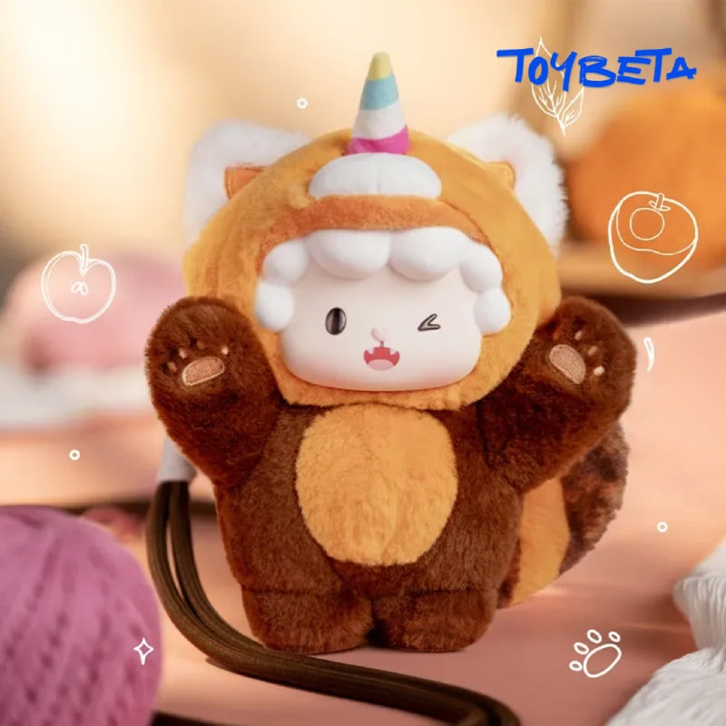 Gyun-V4 Crossbody Bear Series Plush Blind Box【TOP TOY】