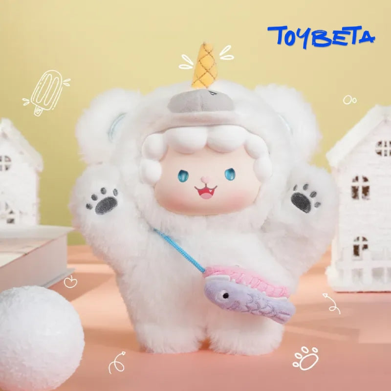 Gyun-V4 Crossbody Bear Series Plush Blind Box【TOP TOY】