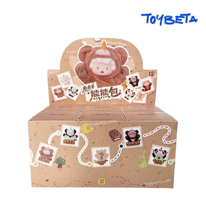 Gyun-V4 Crossbody Bear Series Plush Blind Box【TOP TOY】