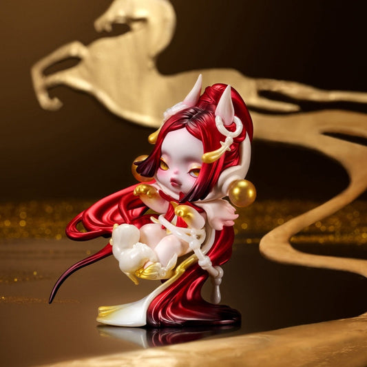 【Sale】SKULLPANDA Celestial Horse Figure