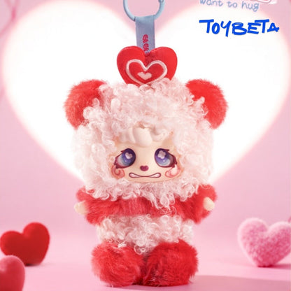【TNTSpace】"Try To Cute It Out" Series-Kacha Bear Panda Plush Keychain Blind Box
