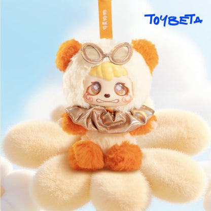 【TNTSpace】"Try To Cute It Out" Series-Kacha Bear Panda Plush Keychain Blind Box