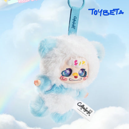 【TNTSpace】"Try To Cute It Out" Series-Kacha Bear Panda Plush Keychain Blind Box