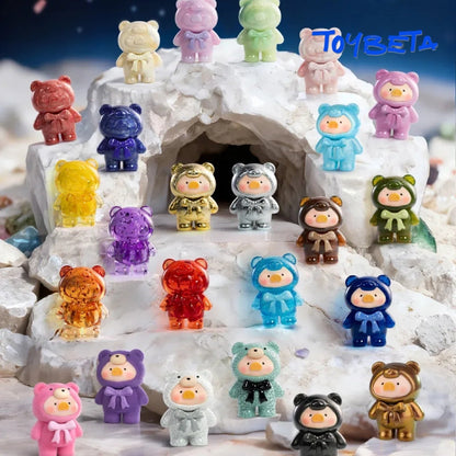 LuLu The Piggy-Teddy Mini Ore Collection Series Beans Blind Bag（4 PC）【TOYZEROPLUS】