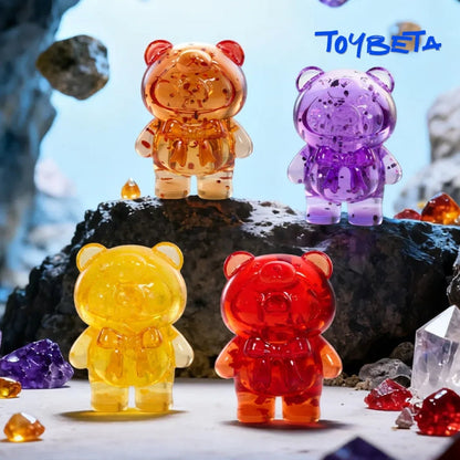 LuLu The Piggy-Teddy Mini Ore Collection Series Beans Blind Bag（4 PC）【TOYZEROPLUS】