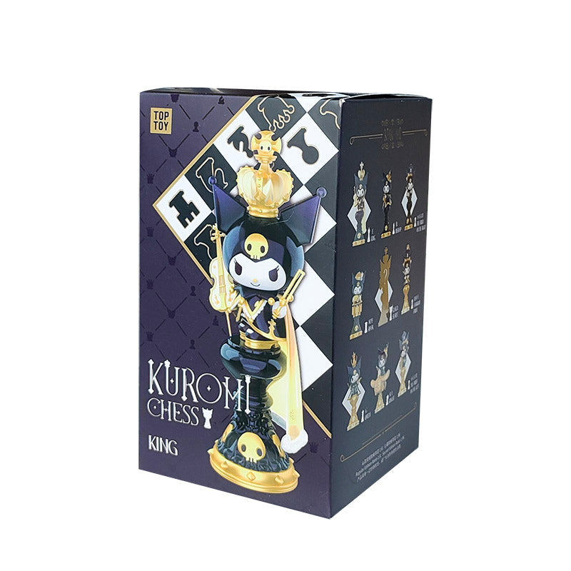 Sanrio Kuromi Chess Journal Coeur + Stylo - Agenda Verrouillable 160 Pages Avec Clé