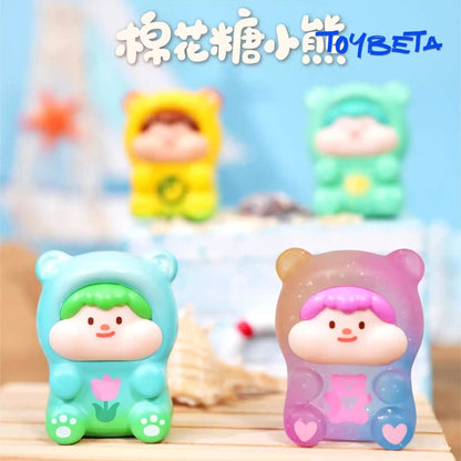 Meatball Marshmallow Bear Series Beans Mini Blind Bag（4 PC）
