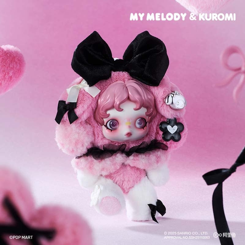【Sale】SKULLPANDA X MY MELODY KUROMI Plush