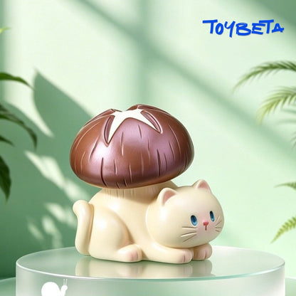 Mushroom Cat Emotional Forest Series Mini Figures Blind Box [Material: Resin]