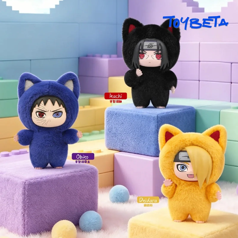 Naruto Shippuden-Kitten Land Series Mini Plush Blind Box