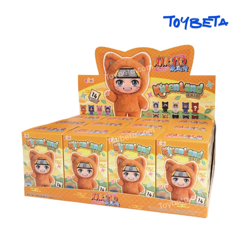 Naruto Shippuden-Kitten Land Series Mini Plush Blind Box