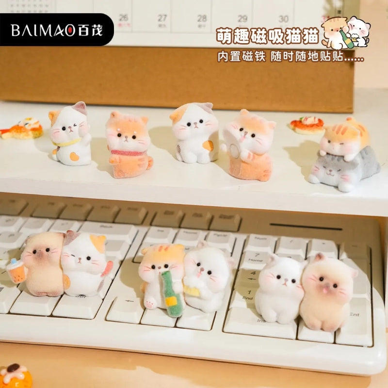 Cute Kitten Series Mini Figures Blind Box [Material: Resin]