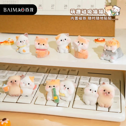 Cute Kitten Series Mini Figures Blind Box [Material: Resin]