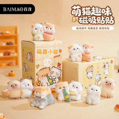 Cute Kitten Series Mini Figures Blind Box [Material: Resin]