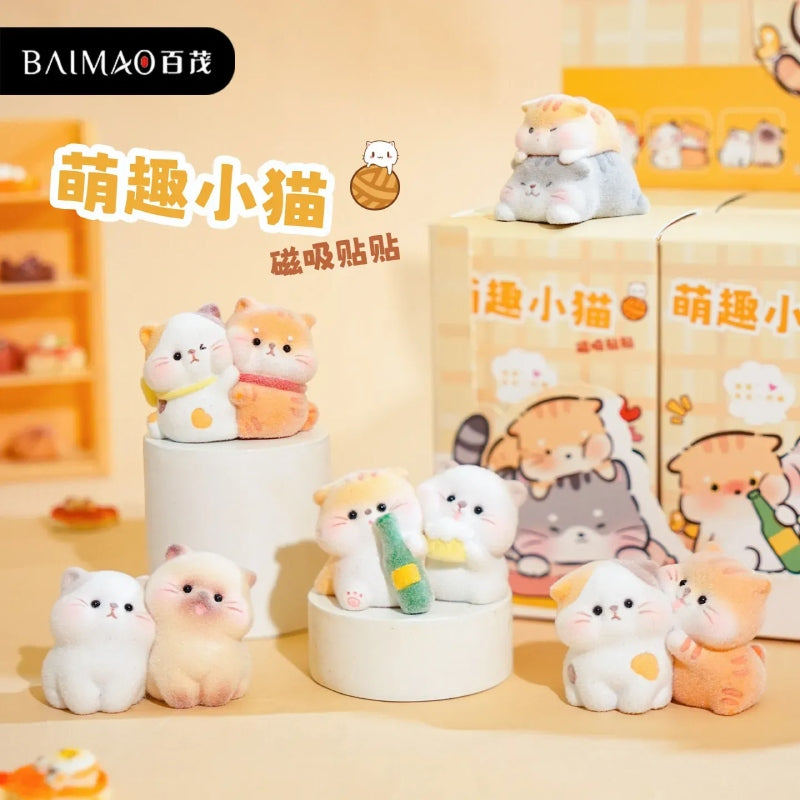 Cute Kitten Series Mini Figures Blind Box [Material: Resin]