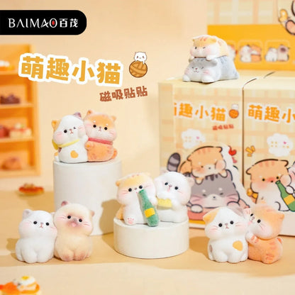 Cute Kitten Series Mini Figures Blind Box [Material: Resin]