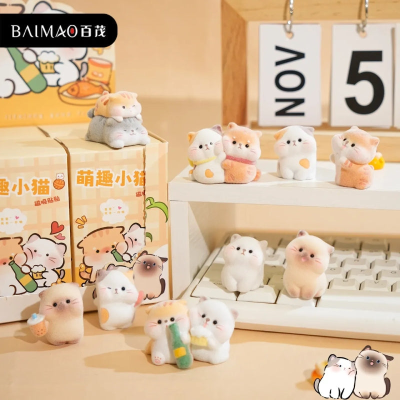 Cute Kitten Series Mini Figures Blind Box [Material: Resin]