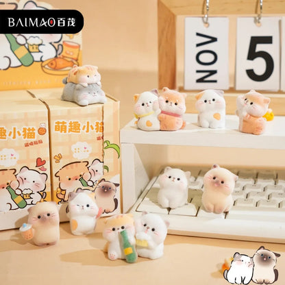 Cute Kitten Series Mini Figures Blind Box [Material: Resin]