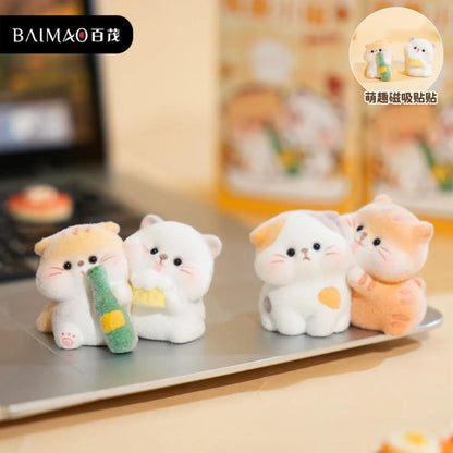 Cute Kitten Series Mini Figures Blind Box [Material: Resin]