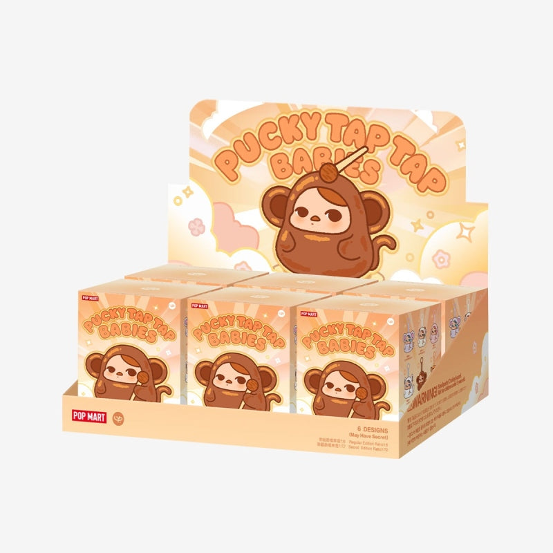 Pucky Tap Tap Babies Series Plush Pendant Blind Box