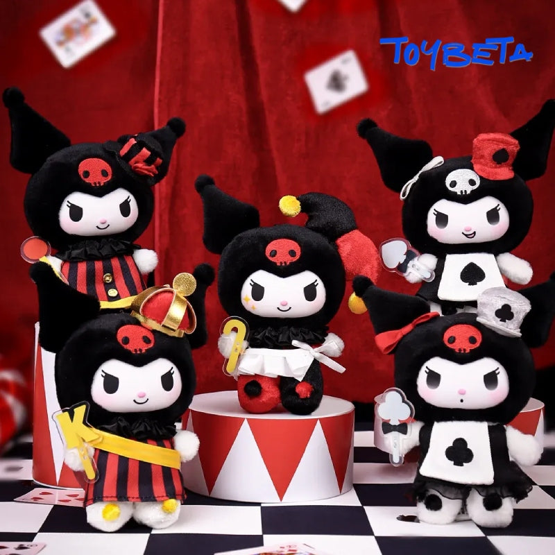 KUROMI Poker Kingdom Series Plush Blind Box【TOP TOY】