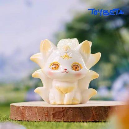 Colorful Spirit Fox Crystal Blind Box Mini Figures [Material: Resin]