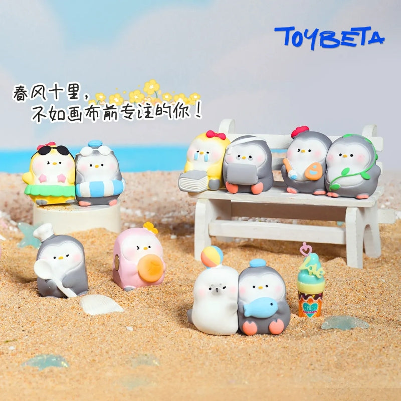Penguin Chick Career Series Mini Figures Blind Box [Material: Resin]