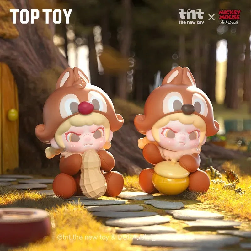 【TNTSpace】D045. DORA Loves Mickey Series Blind Box Figures
