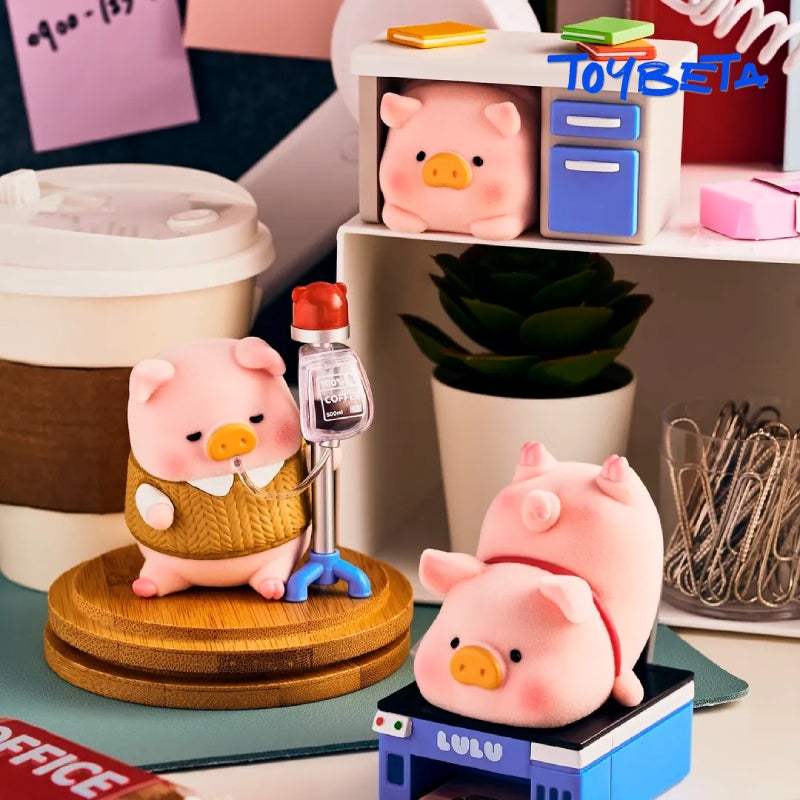 LuLu The Piggy Office Series Figures Blind Box【TOYZERO】