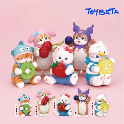 Mofusand x Sanrio Characters V2 Gashapon Fruit Colors Series Blind Ball