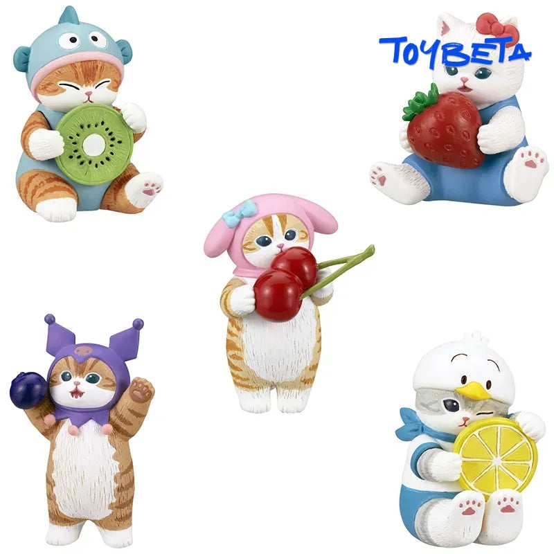 Mofusand x Sanrio Characters V2 Gashapon Fruit Colors Series Blind Ball