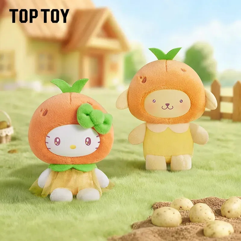 Sanrio Characters Fruit & Vegetable Series Mini Plush Charm Blind Box【TOP TOY】