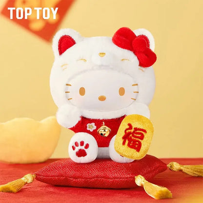 Sanrio Characters Lucky Cat Series Plush Blind Box【TOP TOY】
