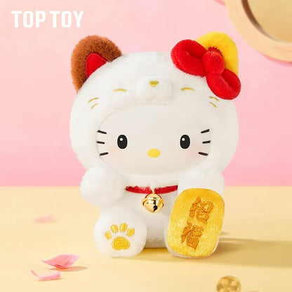 Sanrio Characters Lucky Cat Series Plush Blind Box【TOP TOY】