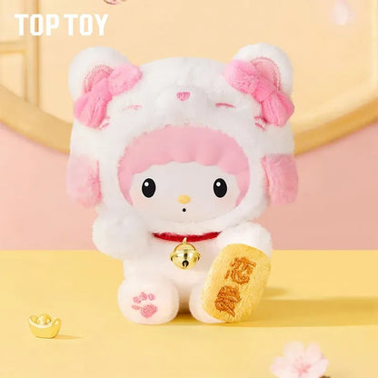Sanrio Characters Lucky Cat Series Plush Blind Box【TOP TOY】
