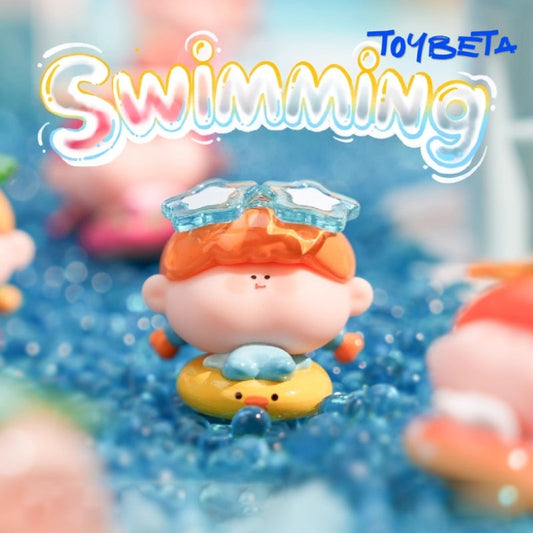 AMLLS Beach Swimming Circle Cute Granules Series Beans Blind Bag