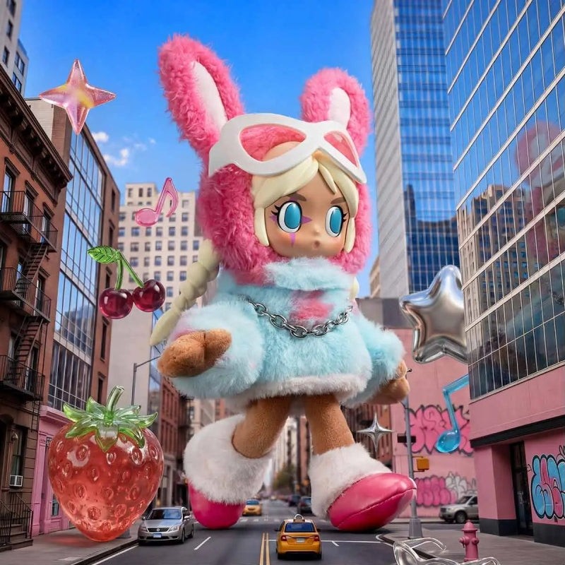 Peach Riot Fruit Punch Series Plush Doll Pendant