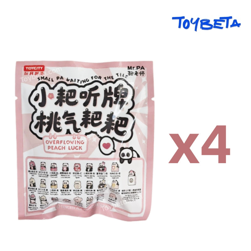 MR.PA-Overflowing Peach Luck Mini Beans Series Blind Bag (4 pcs)