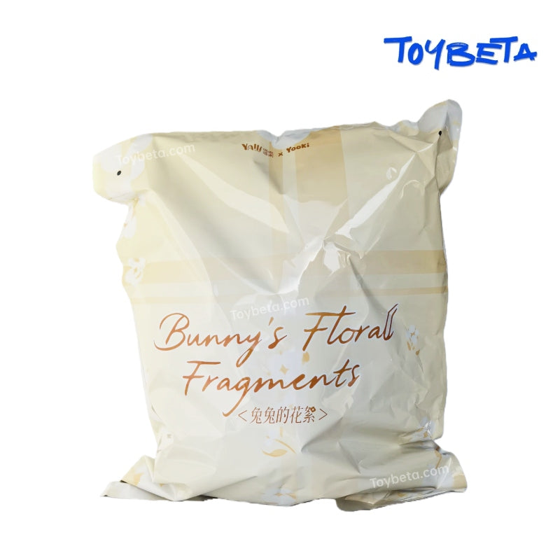 Yooki 400% V4 Bunny's Floral Fragments Series Plush Blind Box【YALLi】