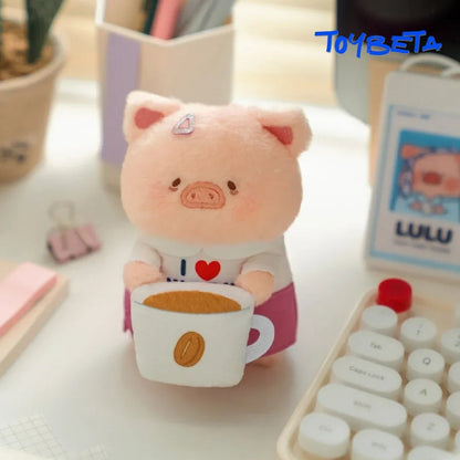 LuLu The Piggy Office Series-My Workplace Partners Monitor Plush Keychain Blind Box【TOYZERO】