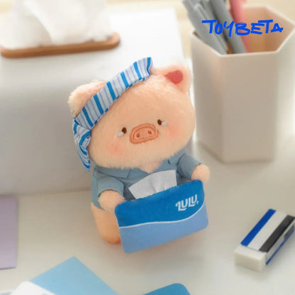 LuLu The Piggy Office Series-My Workplace Partners Monitor Plush Keychain Blind Box【TOYZERO】