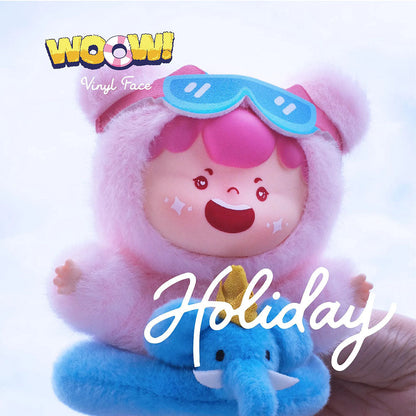 WOOW Happy Holiday Series Vinyl Face Plush Blind Box