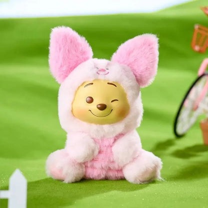 【Sale】Winnie-The-Pooh Collection Naughty Team Vinyl Plush Pendant Surprise Bling Box