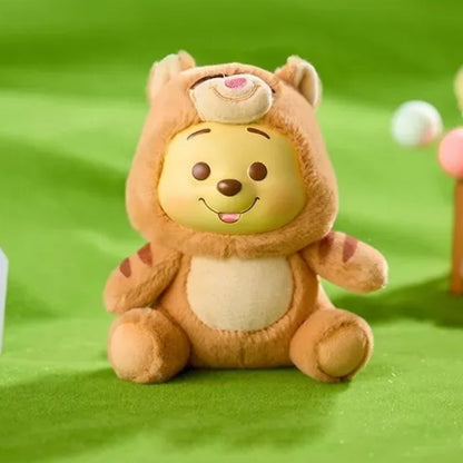 【Sale】Winnie-The-Pooh Collection Naughty Team Vinyl Plush Pendant Surprise Bling Box