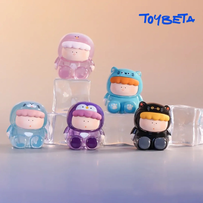 BIG GALLERY "Curious Baby" Cute Animal Baby Series Beans Blind Bag