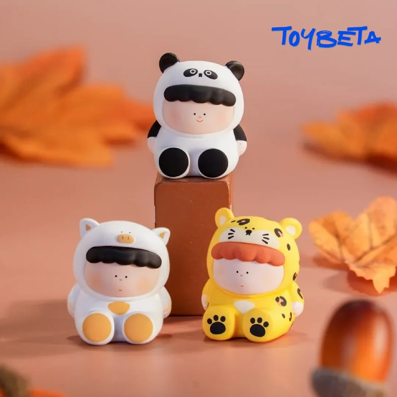 BIG GALLERY "Curious Baby" Cute Animal Baby Series Beans Blind Bag